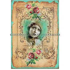 Bavlněná látka-panel A2695