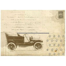 Bavlněná látka-panel A3544