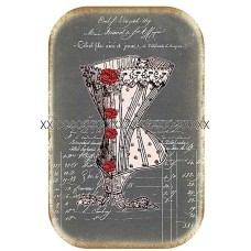 Bavlněná látka-panel A3819