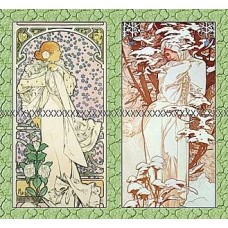 Bavlněná látka-panel A4021