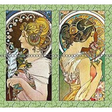 Bavlněná látka-panel A4026