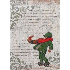 BAVLNĚNÝ PANEL - 12 x 17 cm  RSB116