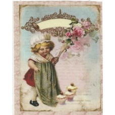 BAVLNĚNÝ PANEL - 8 x 11 cm 3RG197