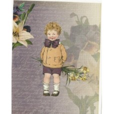 BAVLNĚNÝ PANEL - 13,5 x 17,5 cm 4RG24