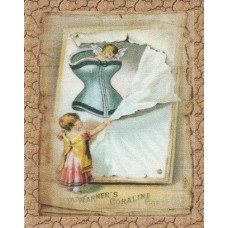 BAVLNĚNÝ PANEL - 8,5 x 10,5 cm 5RG278