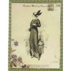 BAVLNĚNÝ PANEL - 8 x 10,5 cm 5RG442