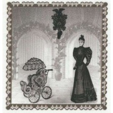 BAVLNĚNÝ PANEL - 9 x 9,5 cm 7RG183