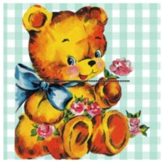 Bavlněná látka-panel A514b3