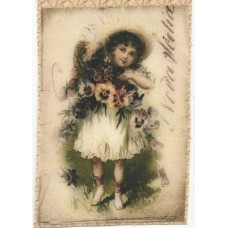 BAVLNĚNÝ PANEL - 8,5 x 13 cm 8RG277
