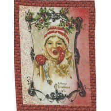 BAVLNĚNÝ PANEL - 8 x 11,5 cm VAN96