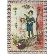 BAVLNĚNÝ PANEL - 8 x 11 cm VAN234