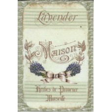BAVLNĚNÝ PANEL -  7,5 x 12 cm  JL3245