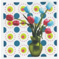 BAVLNĚNÝ PANEL - 9,5 x 9,5 cm 8RG590
