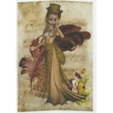 BAVLNĚNÝ PANEL - 8 x 10,5 cm 4RG582