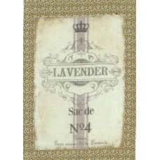 BAVLNĚNÝ PANEL -  7 x 10,5 cm  JL5495