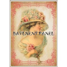 Bavlněná látka-panel A5682