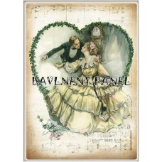 Bavlněná látka-panel A5683