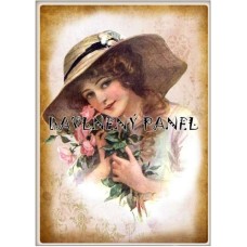 Bavlněná látka-panel A5688