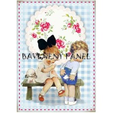 Bavlněná látka-panel A5705