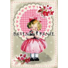 Bavlněná látka-panel A5708