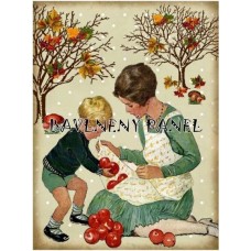 Bavlněná látka-panel A5712