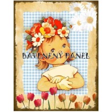 Bavlněná látka-panel A5731