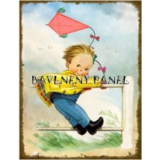 Bavlněná látka-panel A5737