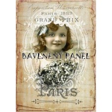 Bavlněná látka-panel A5771