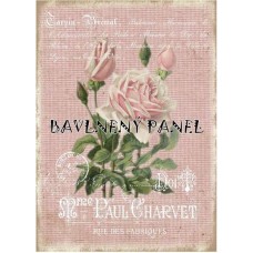 Bavlněná látka-panel A5788
