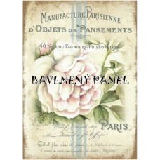 Bavlněná látka-panel A5796