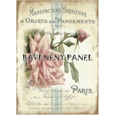Bavlněná látka-panel A5798
