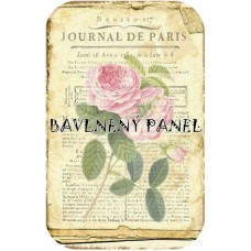 Bavlněná látka-panel A5811