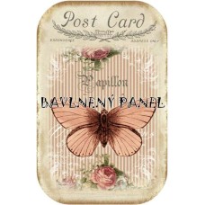 Bavlněná látka-panel A5833