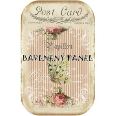 Bavlněná látka-panel A5837
