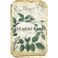 Bavlněná látka-panel A5885