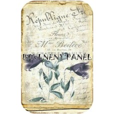 Bavlněná látka-panel A5886