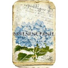 Bavlněná látka-panel A5887