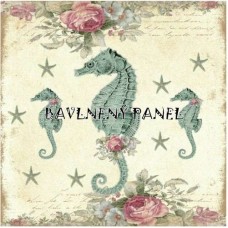 Bavlněná látka-panel A5907