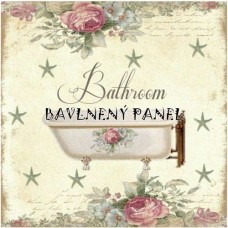 Bavlněná látka-panel A59011