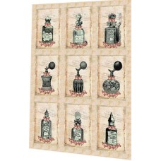 BAVLNĚNÝ PANEL - SADA 30 x 37,5 cm  NS114