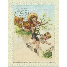 BAVLNĚNÝ PANEL - 10 x 13,5 cm 8RG645