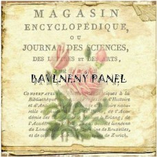 Bavlněná látka-panel A5936