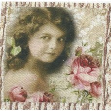BAVLNĚNÝ PANEL - 7,5 x 8 cm 10RG304