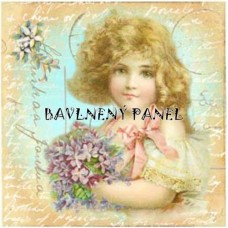 Bavlněná látka-panel A5985