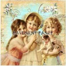 Bavlněná látka-panel A59812