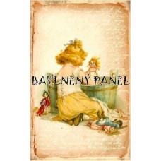 Bavlněná látka-panel A5991