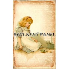 Bavlněná látka-panel A5996