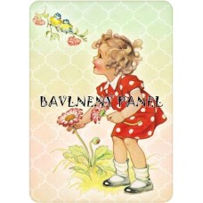 Bavlněná látka-panel A6005