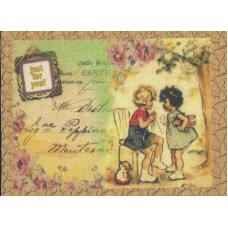 BAVLNĚNÝ PANEL - 8 x 11 cm 10RG379