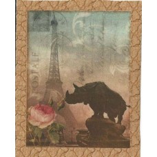 BAVLNĚNÝ PANEL - 11,5 x 15,5 cm 16RG40